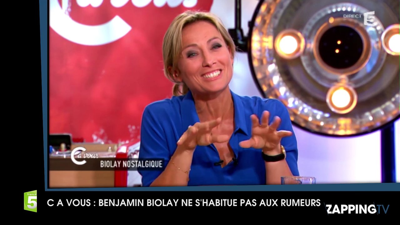 C à Vous : Benjamin Biolay revient sur les rumeurs à son encontre, "on ne s’y habitue pas"