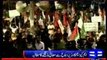 Karachi: MQM protest against degrading statement of Khawaja Asif about Muhajirs