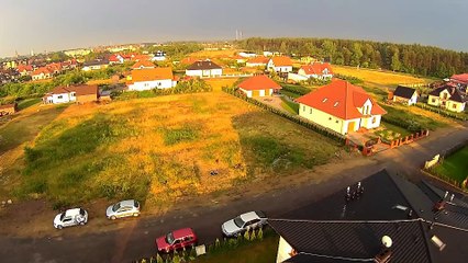 Osiedle ul. Wierzbowa w Namysłowie z lotu ptaka