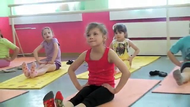 Непоседы открытый урок - разминка хореография