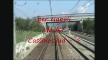 Treno Prove Archimede Linea Roma - Napoli via Cassino Ottavo Tratto Rocca d'Evandro - Tora (HD)