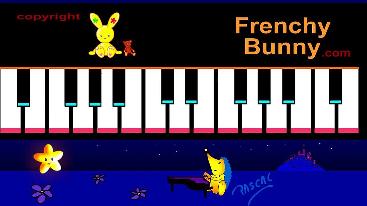 Apprendre les notes au Piano  ( Do, Re, Mi...) - Leçon de Piano 1 :)