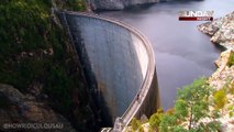 Tir de basket à 126,5m de hauteur sur un barrage