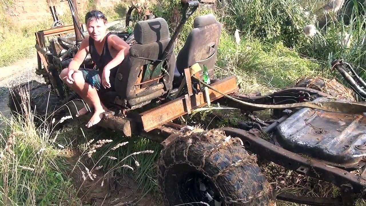 Un camion capable de rouler sous l'eau