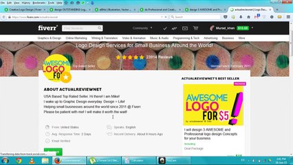 Introduction, Account and Gig creation on Fiverr