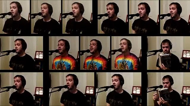 Beatles Because Acapella (One Man Choir) - Jaron Davis