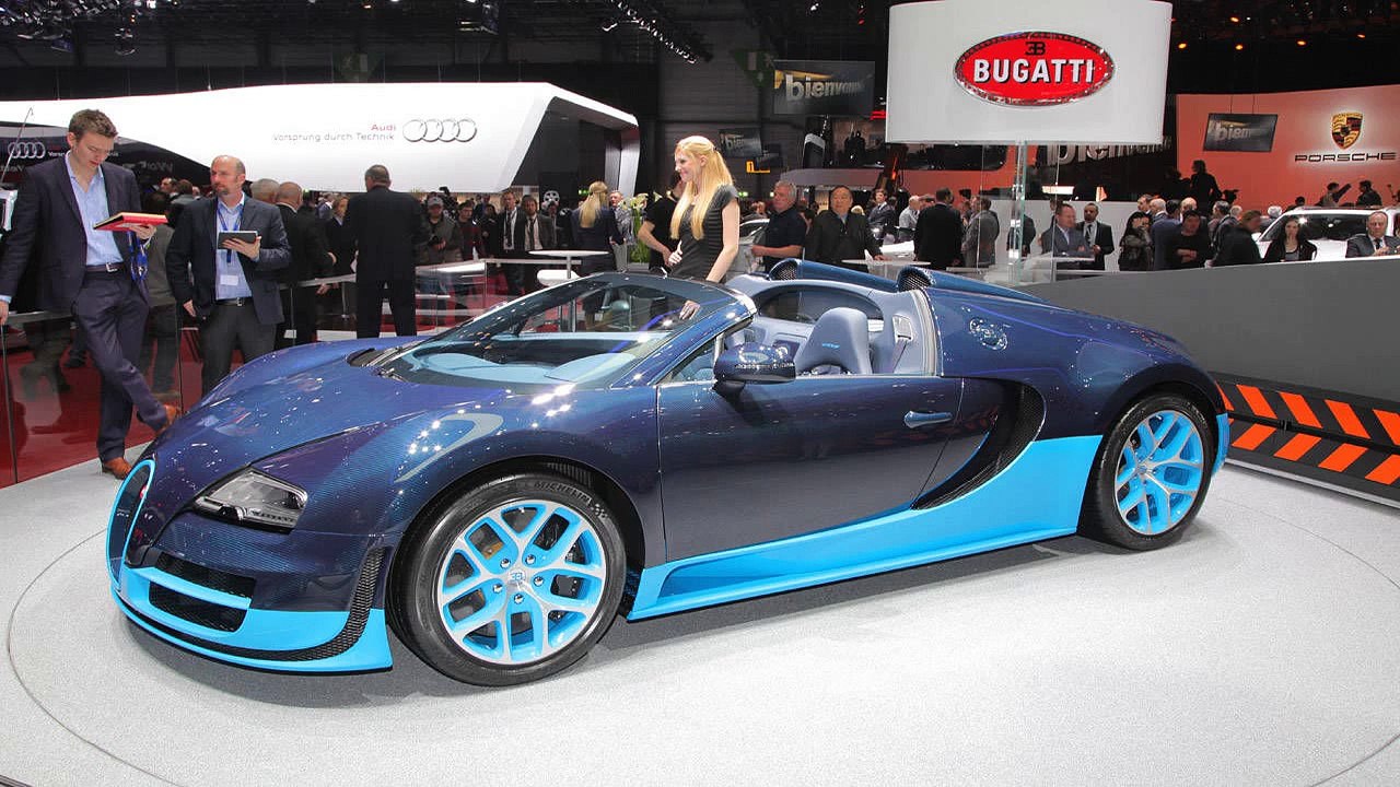 Bugatti Veyron Super Sport at 2015 Geneva Motor Show | AutoMotoTV