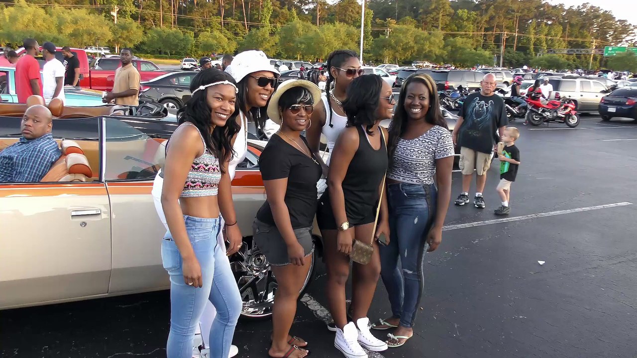 And The Booty Goes Pop, Eyes Go Pow! Black Bike Week 2015 via Drone Video Productions Clip 8