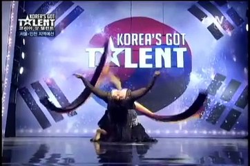 Korea's got talent - Amazing belly dance "Park Jin Young" (CJ E&M)