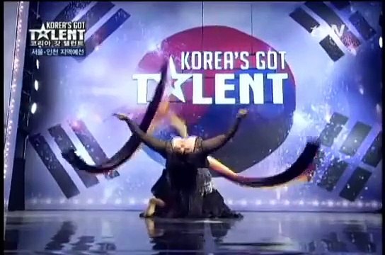 Korea's got talent - Amazing belly dance Park Jin Young (CJ E&M)