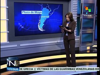 Argentinos recuerdan bombardeo de la Plaza de Mayo