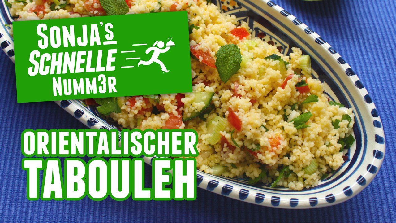 Tabbouleh - rezept (sonja's schnelle nummer #63)