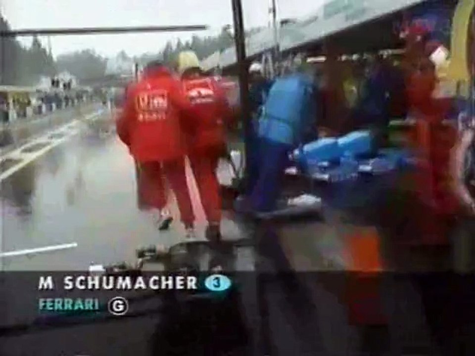 Belgia_1998_Schumacher_Coulthard_kolari_Kyltsi_ja_Mustakari_sekoaa