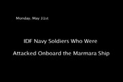 Nahaufnahmen vom Angriff der Passagiere der Mavi Marmara auf isr. Soldaten (mit Ton)