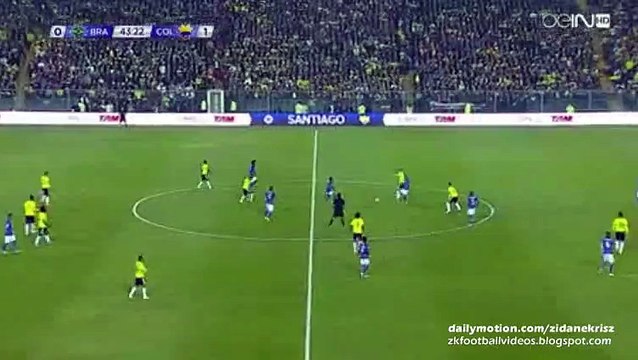 Neymar Incredible Chance - Brazil v. Colombia 17.06.2015