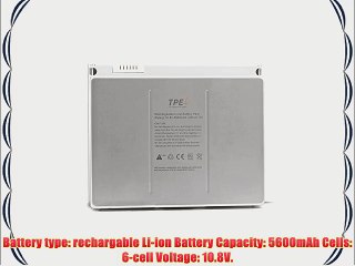 TPE? New Laptop Battery for Apple A1175 A1211 A1226 A1260 A1150 MacBook Pro 15-12 Months Warranty