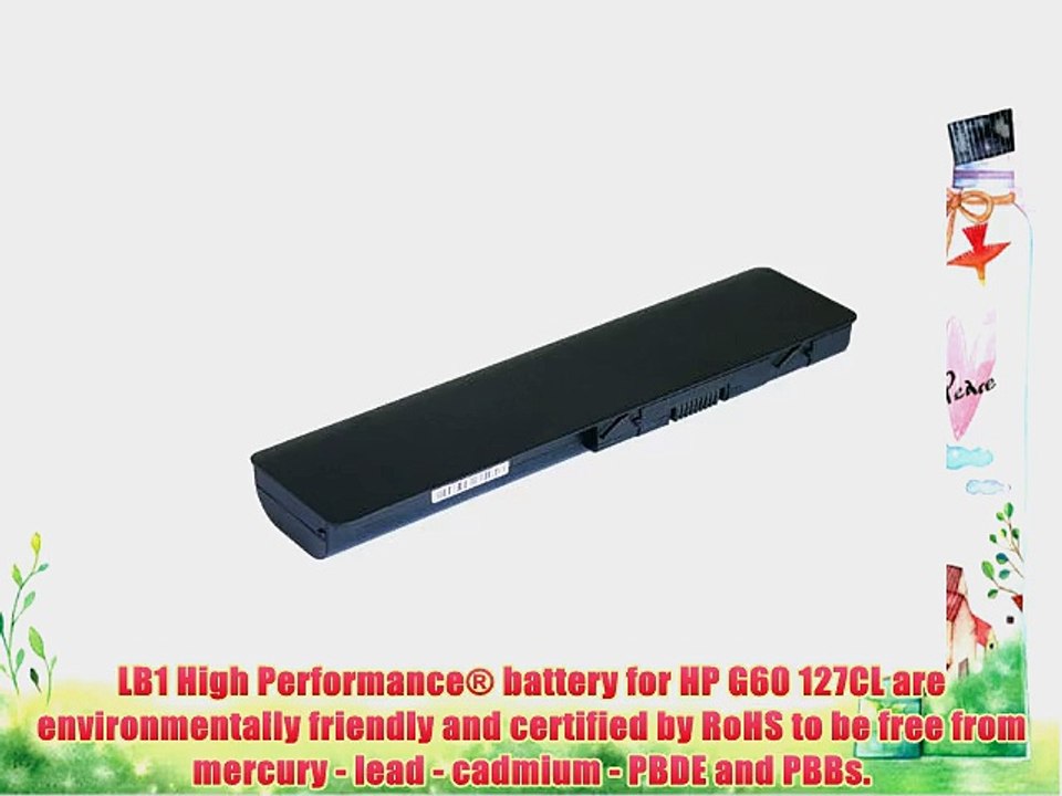 LB1 High Performance Battery for HP G60 127CL HP G60 127NR HP G60 128CA HP G60 129CA HP G60