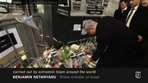 Netanyahu Visits Paris Supermarket | Shooting Terror Attack at Charlie Hebdo News
