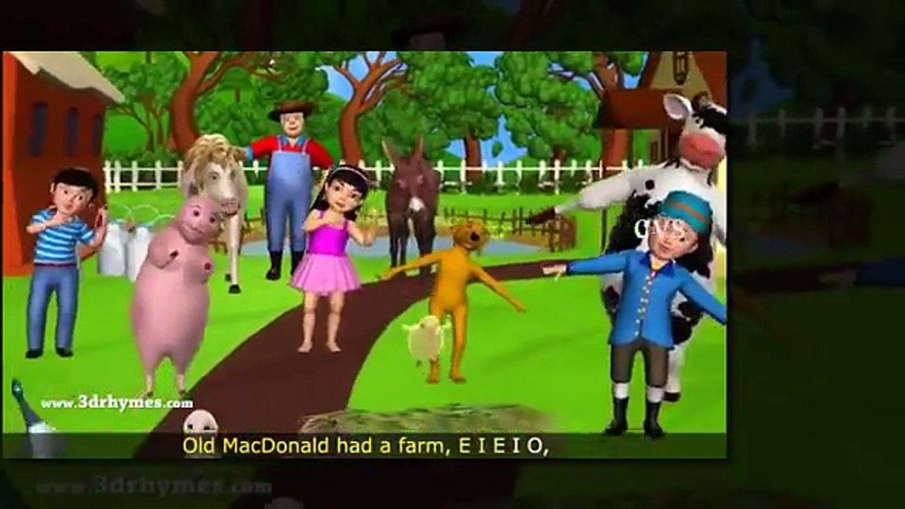 Old MacDonald Had A Farm For Children