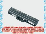 4400mAh 11.1V Laptop Battery for Sony Vaio VPCF13AFX/B VPCF13BFX VPCF13CGX/B VPCF13DGX VPCF13DGX/B