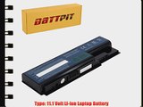 Battpit? Laptop / Notebook Battery Replacement for Acer Aspire 7740-6656 (4400mAh / 48Wh)