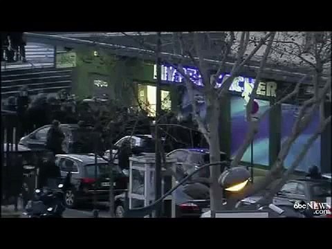 SHOOTING BLANKS!! Fake Shooting at Paris Kosher Supermarket Siege