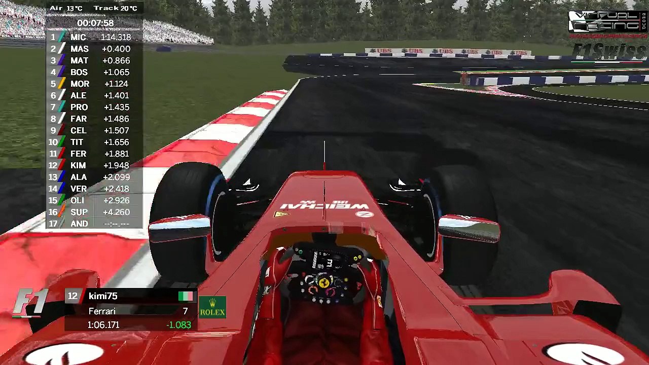 VRG F1 2015 Swissl - Round 07 Canada - Qualifyng and Race