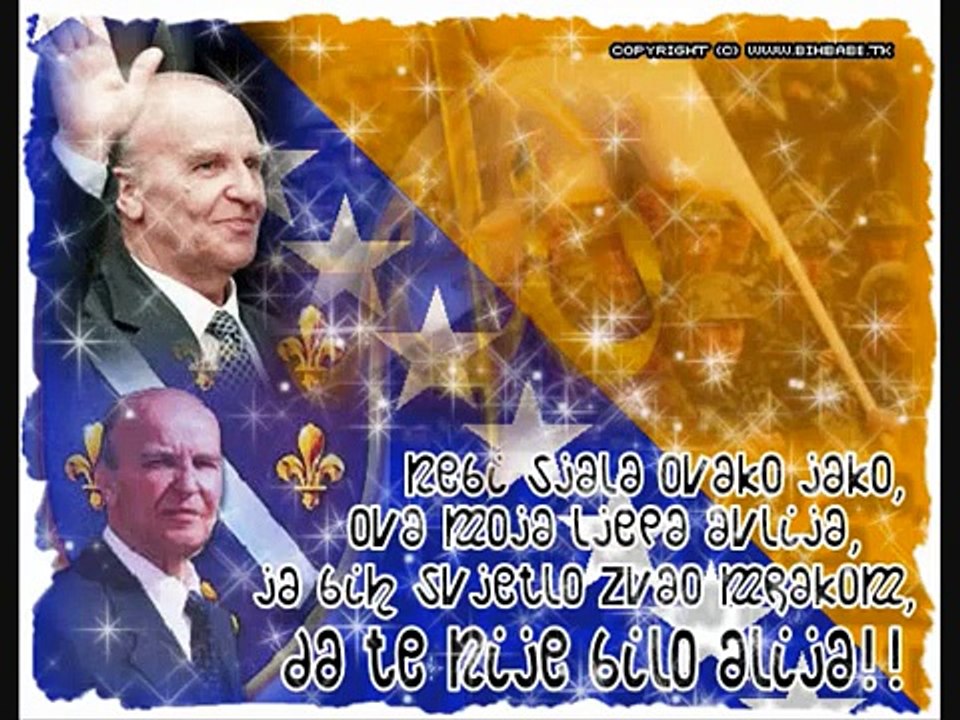 Dino Merlin - Da te nije Alija (Bosna Video)