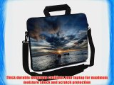 Designer Sleeves 17-Inch Sunset Executive Laptop Case Blue/Grey (17ES-SUN)