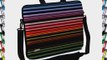 Designer Sleeves Retro Stripes Executive Case for 13-Inch Laptop Red (13ES-RS)