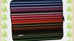 Designer Sleeves Retro Stripes Sleeve for 14-Inch Laptop Red (14DS-RS)