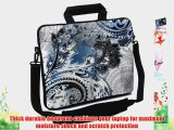 Designer Sleeves 15-Inch Paisley Executive Laptop Case Steel Blue (15ES-PAISSB)