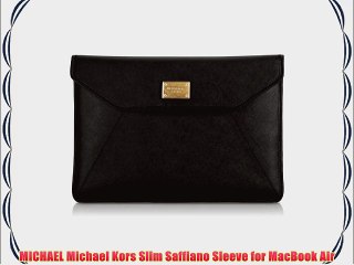 MICHAEL Michael Kors Slim Saffiano Sleeve for MacBook Air