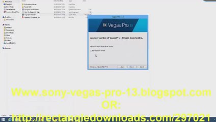 How To Download And Install Sony Vegas Pro 13 (64bit -32bit)