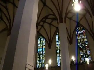 Christmas concert at Thomaskirche, Leipzig, Germany (Dec. 2001 - Video)