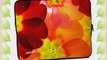 Designer Sleeves Spring Flowers Sleeve for 13-Inch Laptop Orange (13DS-SF)