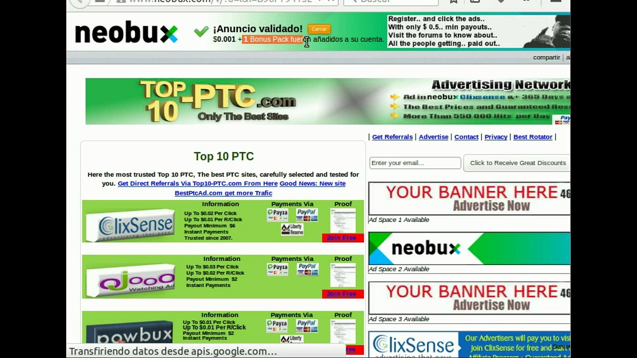 GANA DINERO ONLINE CON NEOBUX