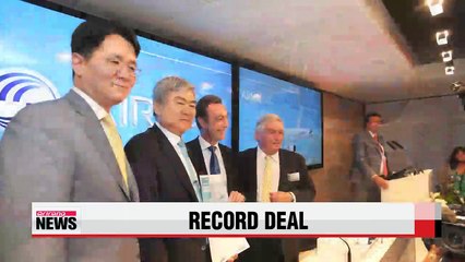 Korean Air to purchase 100 aircraft in record deal