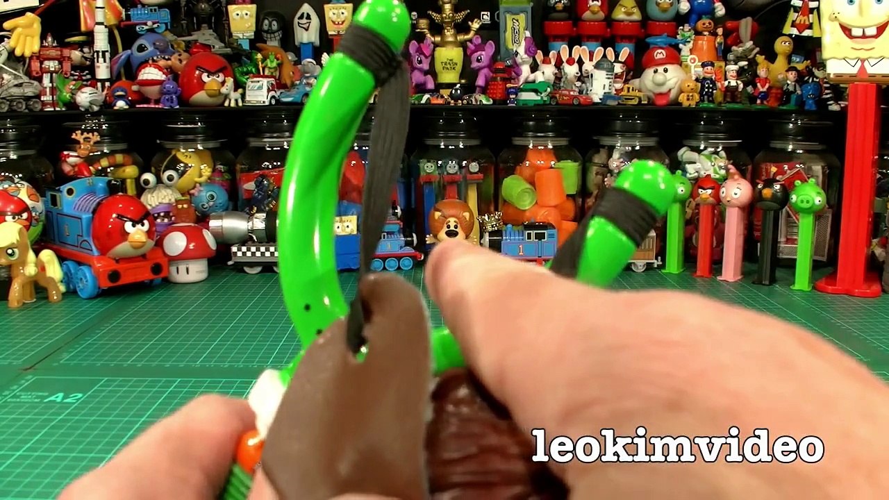 Angry Birds Dark Side Knock Off Toys Ep 3 Star Wars AT-AT Cookie Monster Strikes Back Attack