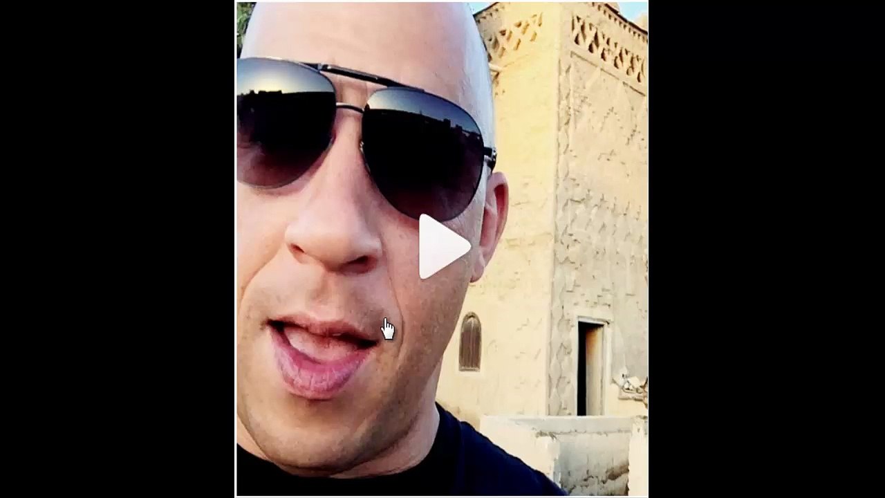 vin diesel In Morocco