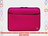 VanGoddy Laptop Cover - Neoprene Carry-On Protector Sleeve w/ Front Accessory Pocket fits Apple