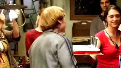 Last days on set of Harry Potter for the cast.