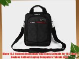Bipra 10.2 Netbook Messenger Bag Black Suitable for 10.2 Inch Devices Netbook Laptop Computers
