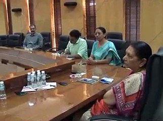 Gandhinagar China Delegation on CASME meets gujarat CM
