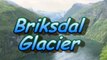 Briksdal Glacier -   Breaking  Glacier  ---  Norway