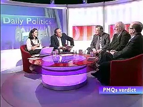 Daily Politics 26th november 2008 Ken clarke and charles Clarke ex Conservative and labour heavyweights give opinions with Nick Robinson on economy and election date.