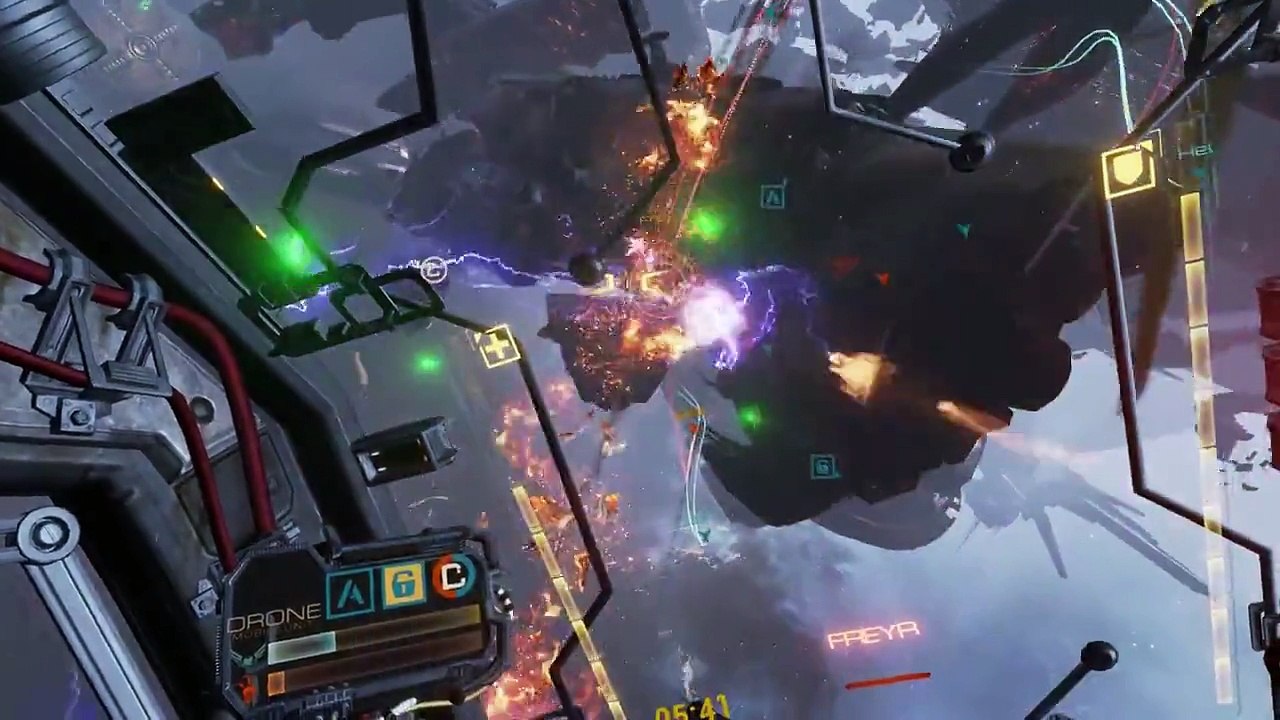 EVE Valkyrie Gameplay B-Roll (E3 2015)