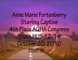 **SOLD**Youth HUS AQHA Congress Sterling Captive