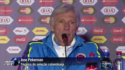 Brasil treina para enfrentar Colômbia