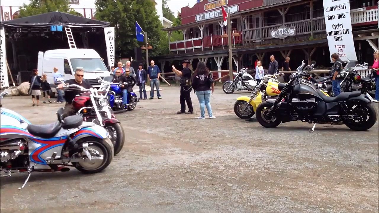 Boss Hoss V8 Treffen Pullman City 2014